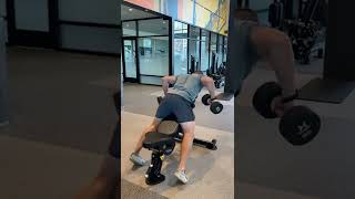 Chest Supported 45 Degree Dumbbell Row [upl. by Skippy]