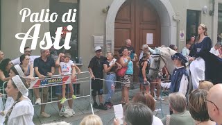 Palio di Asti 2023 La sfilata dei rioni [upl. by Eycats968]