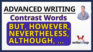 How to Use Contrast Words but however nevertheless although despite … [upl. by Nedaj661]