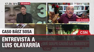 ENTREVISTA a LUIS OLAVARRÍA licenciado en criminalística [upl. by Asatan199]