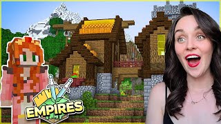 Empires 2 Medieval Starter House  Minecraft 119 Lets Play Ep1 [upl. by Maisie]