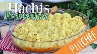 Recette de hachis parmentier facile  Ptitchefcom [upl. by Llerad]