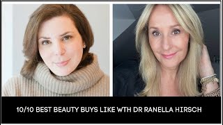 1010 BEST BEAUTY BUYS WITH DR RANELLA HIRSCH [upl. by Atekehs]