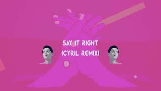 Nelly Furtado  Say It Right CYRIL Remix [upl. by Julee]