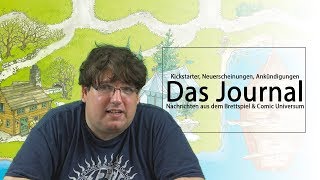 Journal 1082018 News rund um Brettspiele [upl. by Ecirpac]