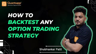 How to Backtest Any Option Trading Strategies [upl. by Linsk]