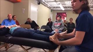 Live Reflexology Demo FSMTA [upl. by Kumar864]