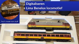 Digitaliseren Lima Benelux locomotief [upl. by Kern283]