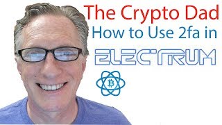 How to use 2fa in Electrum [upl. by Simonne]