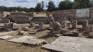 The forum the thermal baths and the necropolis of Cumae [upl. by Gildus41]