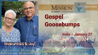 Adventist Mission Story  Jan 27 2024  Youth amp Adult Mission Report  Gospel Goosebumps [upl. by Yattirb]