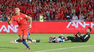 Chile 3  1 Uruguay  Eliminatorias Rusia 2018  Claudio Palma [upl. by Nilya954]