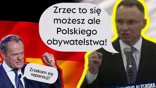 ANDRZEJ DUDA OSTRO PO KONFERENCJI TUSKA Z SHOLZEM 🥊🔥 [upl. by Einaffyt]