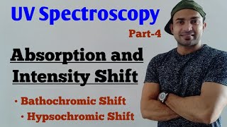 Absorption and Intensity Shift Bathochromic and Hypsochromic Shift UV SPECTROSCOPY [upl. by Ahsimik]