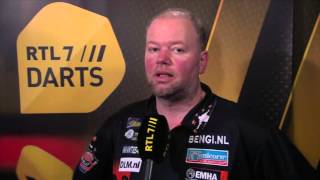 World Darts Championship 2016 Raymond van Barneveld interview [upl. by Ettenej]