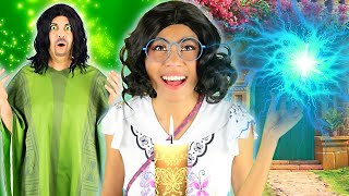 ENCANTO in REAL LIFE  MIRABEL gets MAGIC  COSPLAY for TEENS [upl. by Salli]