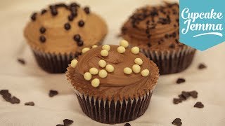 How to make Perfect Chocolate Buttercream  Cupcake Jemma [upl. by Indnahc]