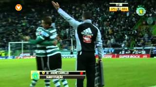 Liga Portuguesa 1213 9ªJ Sporting 10 Sp Braga 11112012 [upl. by Eidnarb640]