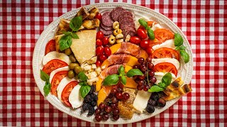 Eat like a ROMAN GOD make this ANTIPASTI BOARD [upl. by Catto866]