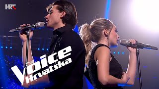 Albina vs Filip  “Lovely”  Dvoboj  The Voice Hrvatska  Sezona 3 [upl. by Attela]