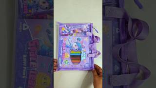 Fantastic Purple Stationery Set Colour Art Supplies Cute Stationery stationery unboxing craft [upl. by Elson]