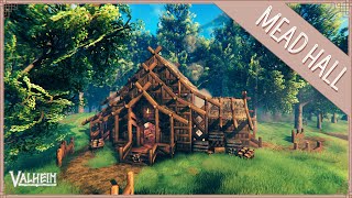 Valheim Build  Viking Mead Hall [upl. by Miche]