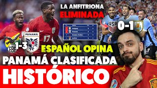 ¡HISTÓRICO PANAMÁ SE CLASIFICA para CUARTOS de COPA AMÉRICA 13 vs BOLIVIA · USA 01 URUGUAY 😱 [upl. by Aed373]