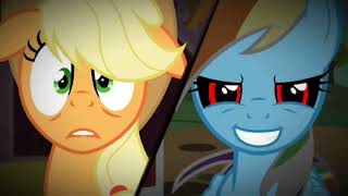 my little pony rainbow Dash exe vs applejack [upl. by Ainel549]