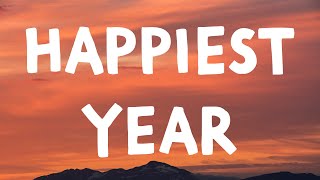 Jaymes Young  Happiest Year Lyrics [upl. by Radec422]