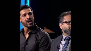 John Abraham crying in KBC  John Abraham Gets Emotional In Front of Amitabh Bachhan in KBC kbc13 [upl. by Blanch992]