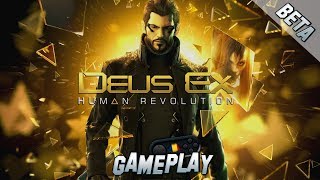 Deus Ex Human Revolution PC Gameplay Beta [upl. by Lleynod391]