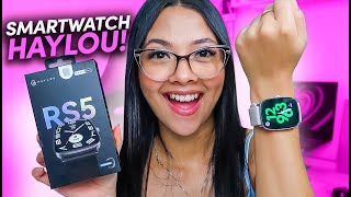 🚨HAYLOU RS5 SMARTWATCH com muitas novidades e OFERTA ESPECIAL [upl. by Sivek]