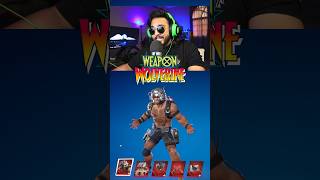 The Best Weapon X Fortnite Bundle Fortnite x Wolverine  XMEN [upl. by Kenn451]