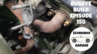 How I fixed a pesky exhaust leak on my Austin Healey quotFrogeyequot SpriteBugeye Build Episode 158 [upl. by Noscire]