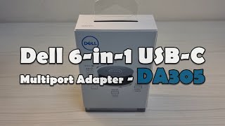 Dell 6in1 USBC Multiport Adapter  DA305 [upl. by Jehu]