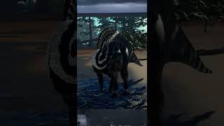 Ouranosaurus độc lạ bình dương 💀 priorextinction dinosaur shorts memes đoclabinhduong [upl. by Norine37]