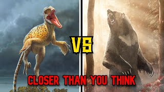 Utahraptor Vs Grizzly Bear  Closer Than You Think [upl. by Kensell]