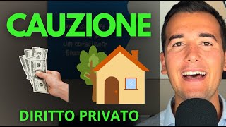 CAUZIONE E PEGNO MOBILIARE NON POSSESSORIO  Diritto Privato in 3 minuti [upl. by Aysa]