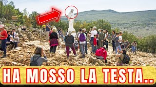 CLAMOROSO SEGNO IN DIRETTA TV La Statua della Vergine Maria Madonna di Medjugorje si è MOSSA [upl. by Leoj]