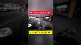 TEM COMO EMPLACAR A MOBILETE MOBY 4 TEMPOS  mobilete davijr [upl. by Nihcas159]