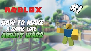 How to make a game like Ability Wars in Roblox Studio 1 Punch system 2024 [upl. by Suiluj]