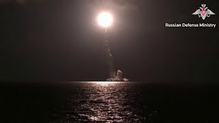 Il test della Russia nel Mar Bianco sottomarino lancia missile balistico intercontinentale [upl. by Ecal]