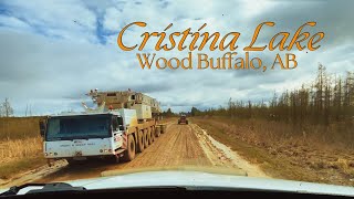 Out in the bush I delivered Jet fuel in this oilfield site in Alberta  Trucking life in Canada [upl. by Feldstein]