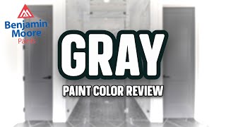 The Color Known As GRAY  Benjamin Moore Gray [upl. by Annol111]