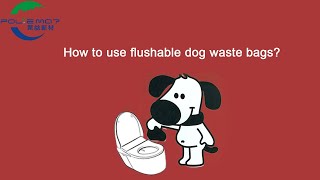 How to use flushable dog waste bags [upl. by Demott]