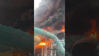 Huge fire 🔥 in Liseberg Amusement park Gothenburg swedan gothenburgsweden gothenburg liseberg [upl. by Elnore459]