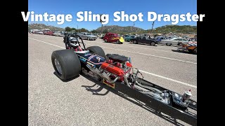 Vintage Sling Shot Dragster  Barona Antique Drags [upl. by Yonit]