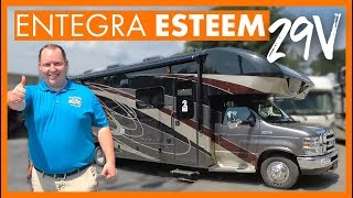 2020 Entegra Coach Esteem 29V  Luxury Class C Motorhome [upl. by Nimoynib]