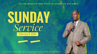 🔴EGLISE MESSIANIQUE POUR LA GUERISON DES AMES  AMATERANIRO 1122024 [upl. by Ekusoyr516]