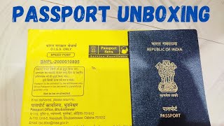 Indian Passport 2024 Unboxing🔥 Finally I Got My Passport  New Look of Indian Passport  EPassport [upl. by Yanaton]